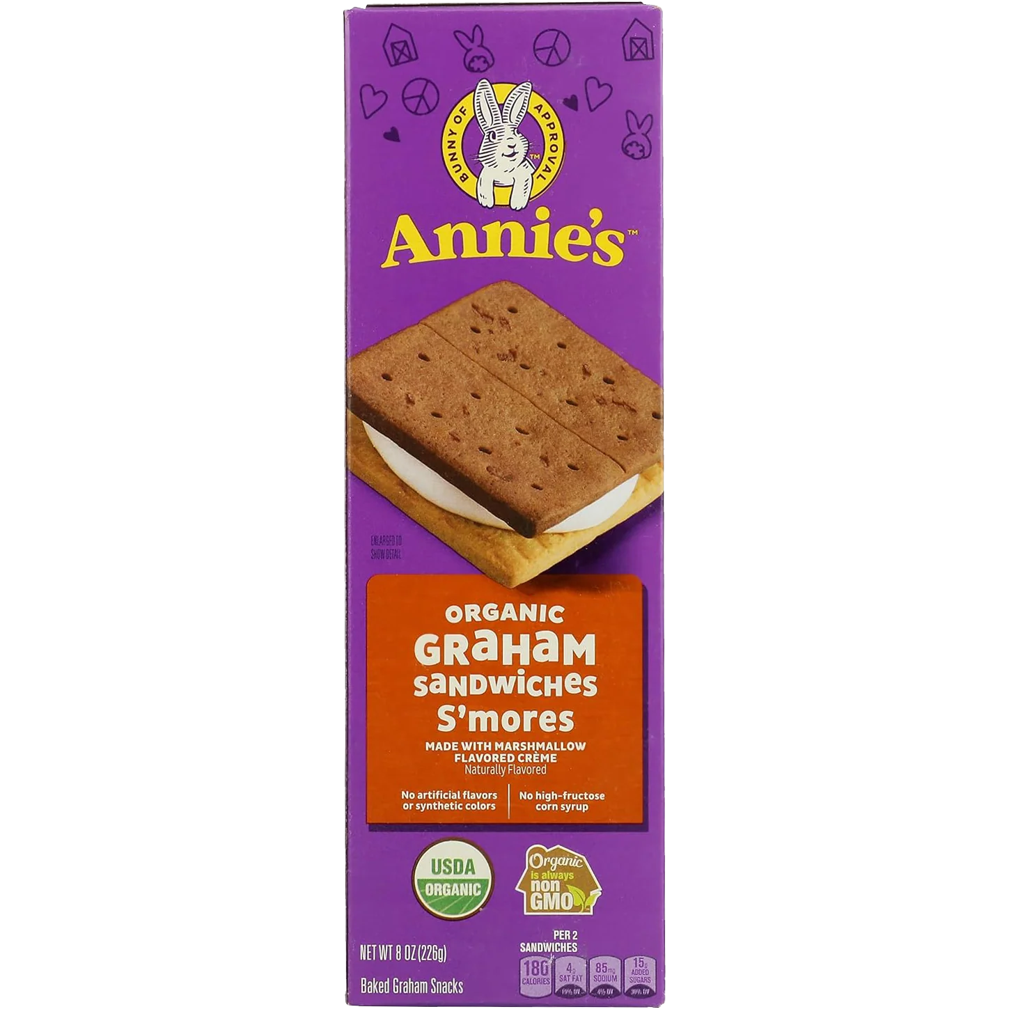 Organic S'mores Graham Sandwiches