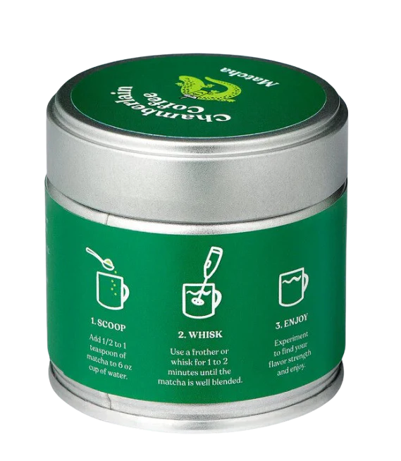 Organic Salamander Matcha Tea Tin - Image 4