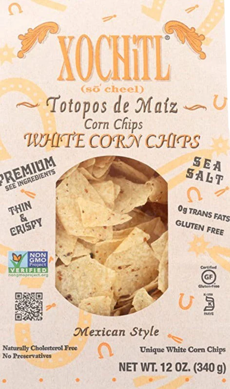 Organic Salted White Corn Chips