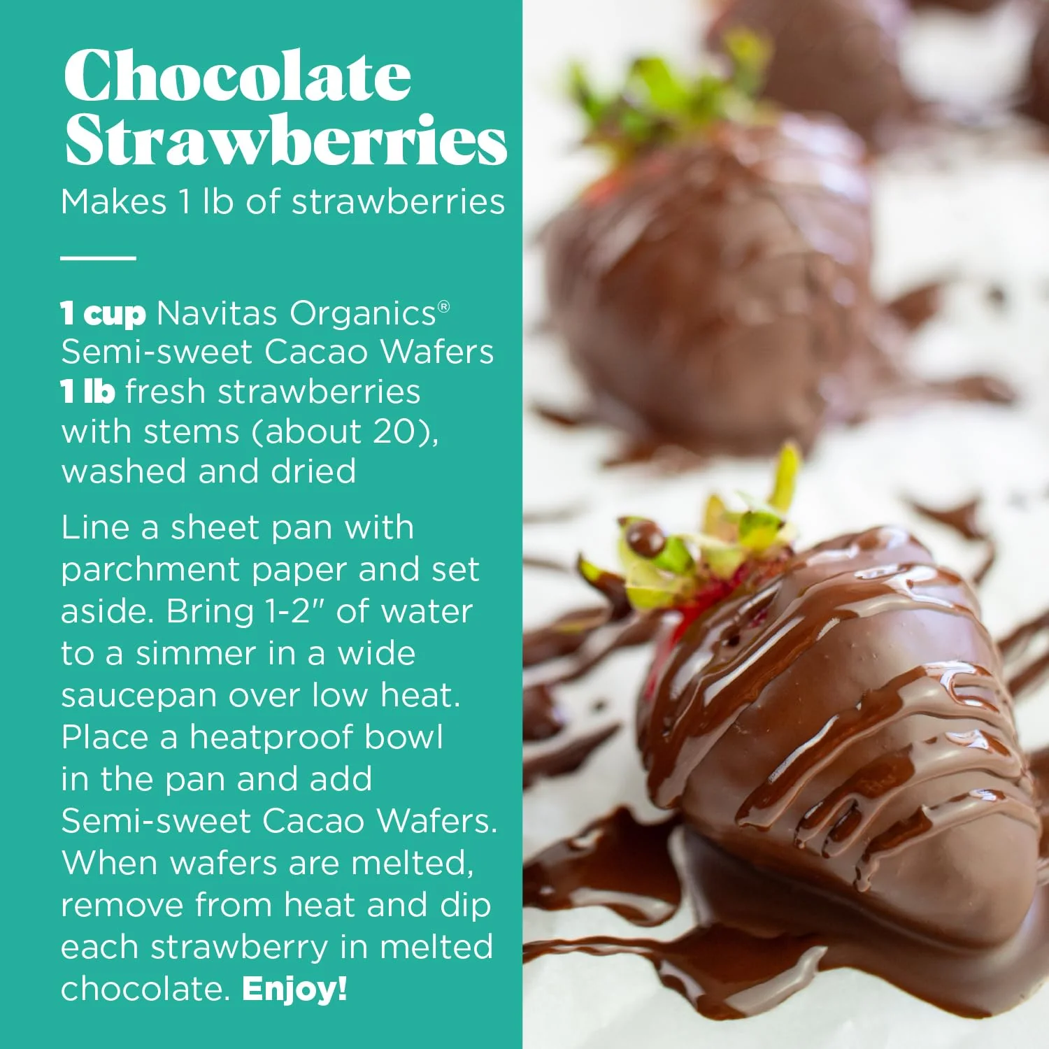 Organic Semi-Sweet Cacao Wafers Chips - Image 3