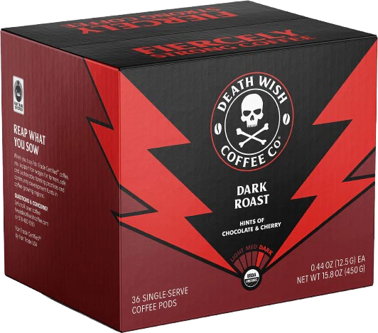 Organic Single Serve Dark Roast K-Pod Coffee (36 CT)