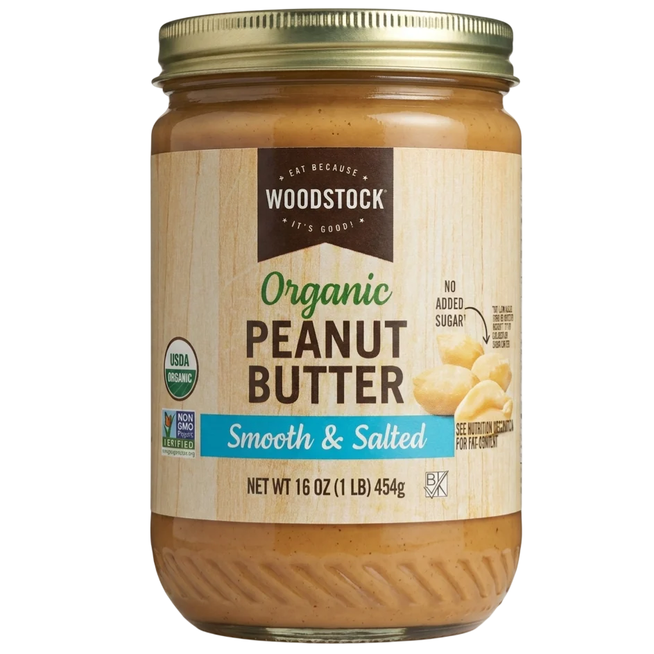 Organic Smooth Salted Peanut Butter