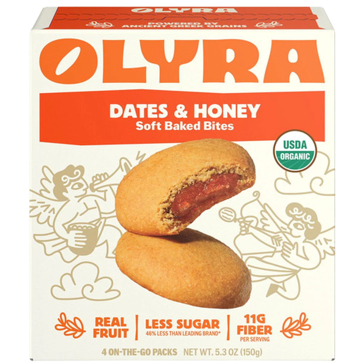 Organic Soft Baked Bites Dates & Honey (4 CT)