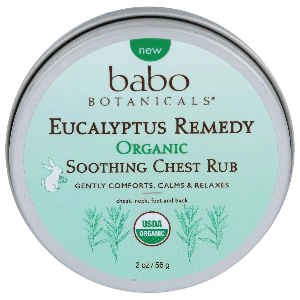 Organic Soothing Chest Rub