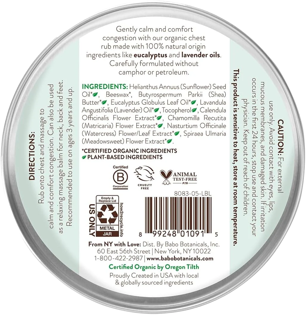 Organic Soothing Chest Rub - Image 4