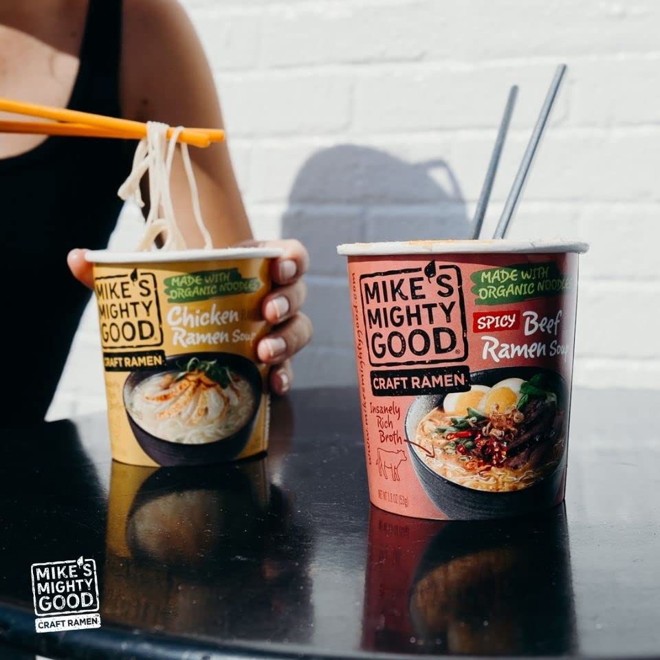 Organic Spicy Beef Flavor Ramen Noodle Soup Cup (6 Pack) - Image 5