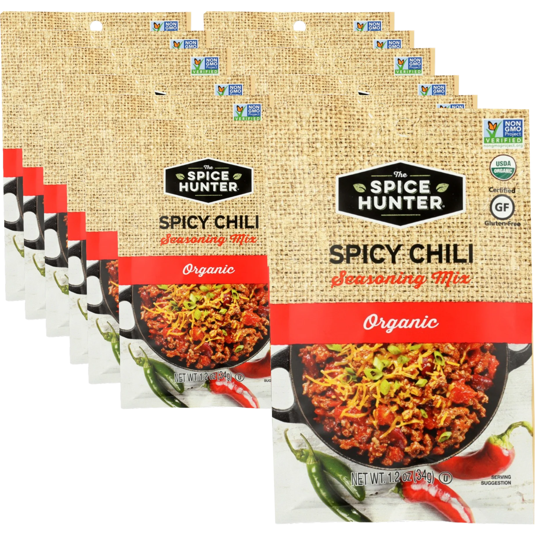 Organic Spicy Taco Seasoning Mix (12 Pack)