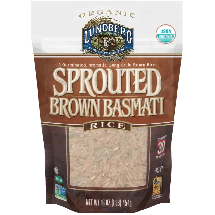 Organic Sprouted Brown Basmati Rice