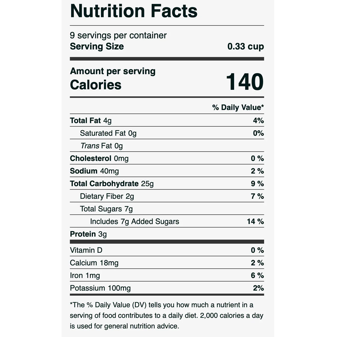 Organic Sprouted Cinnamon Flax Granola - Image 4