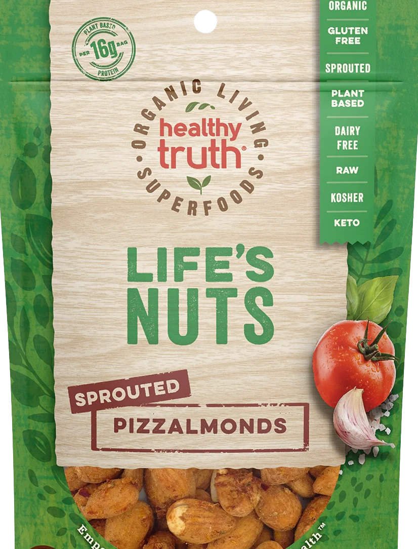 Organic Sprouted Pizza Almonds