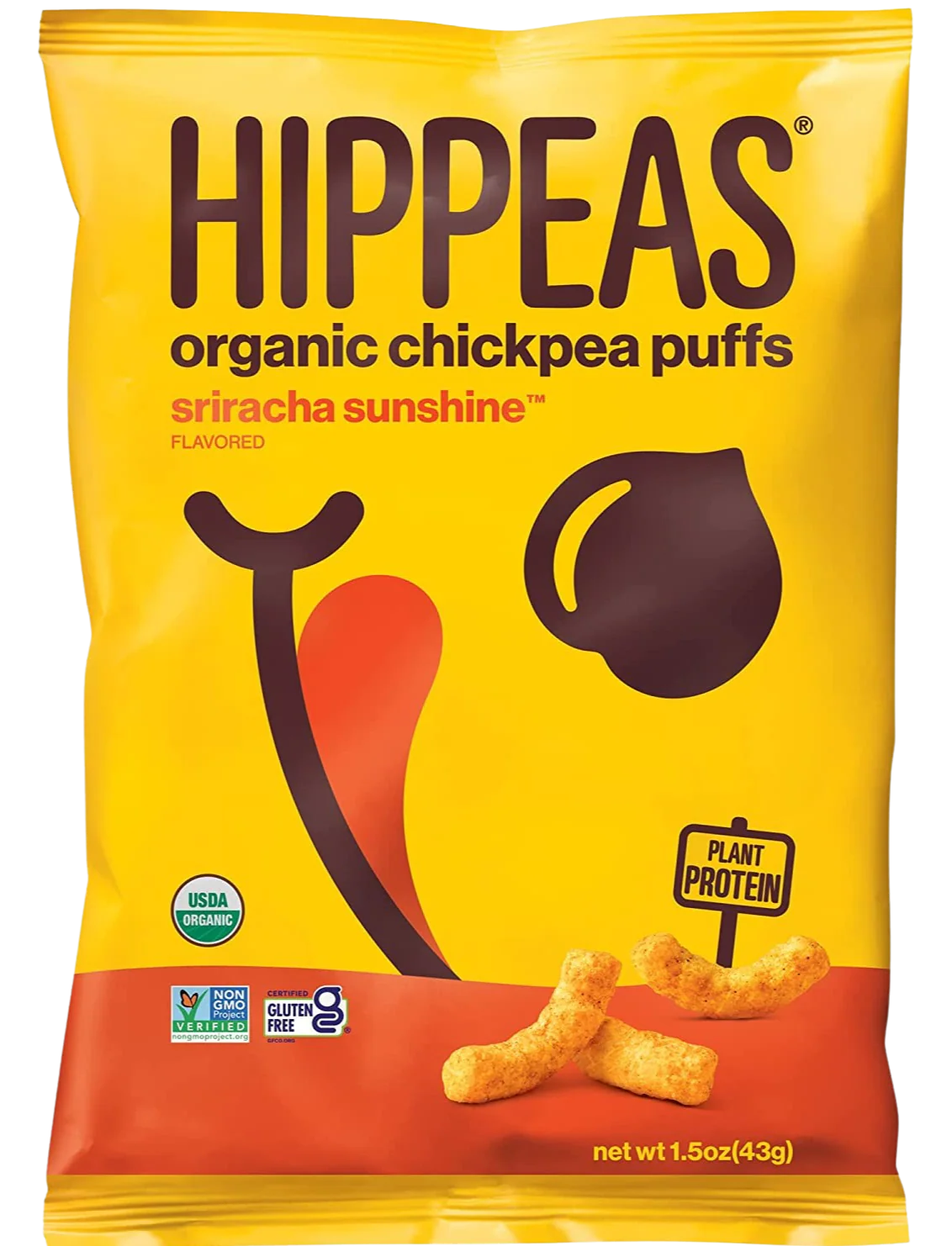 Organic Sriracha Chickpea Puffs