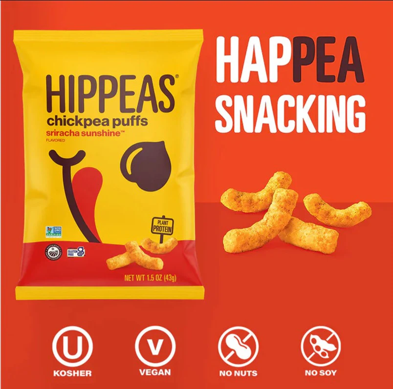 Organic Sriracha Chickpea Puffs - Image 2