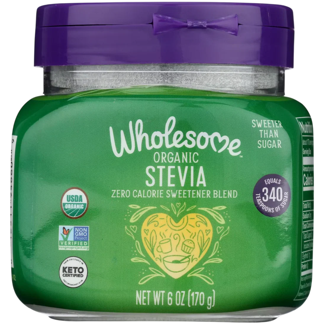 Organic Stevia Spoonable Jar
