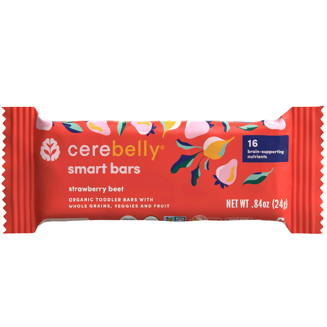 Organic Strawberry Beet Smart Snack Bars (5 CT) - Image 2