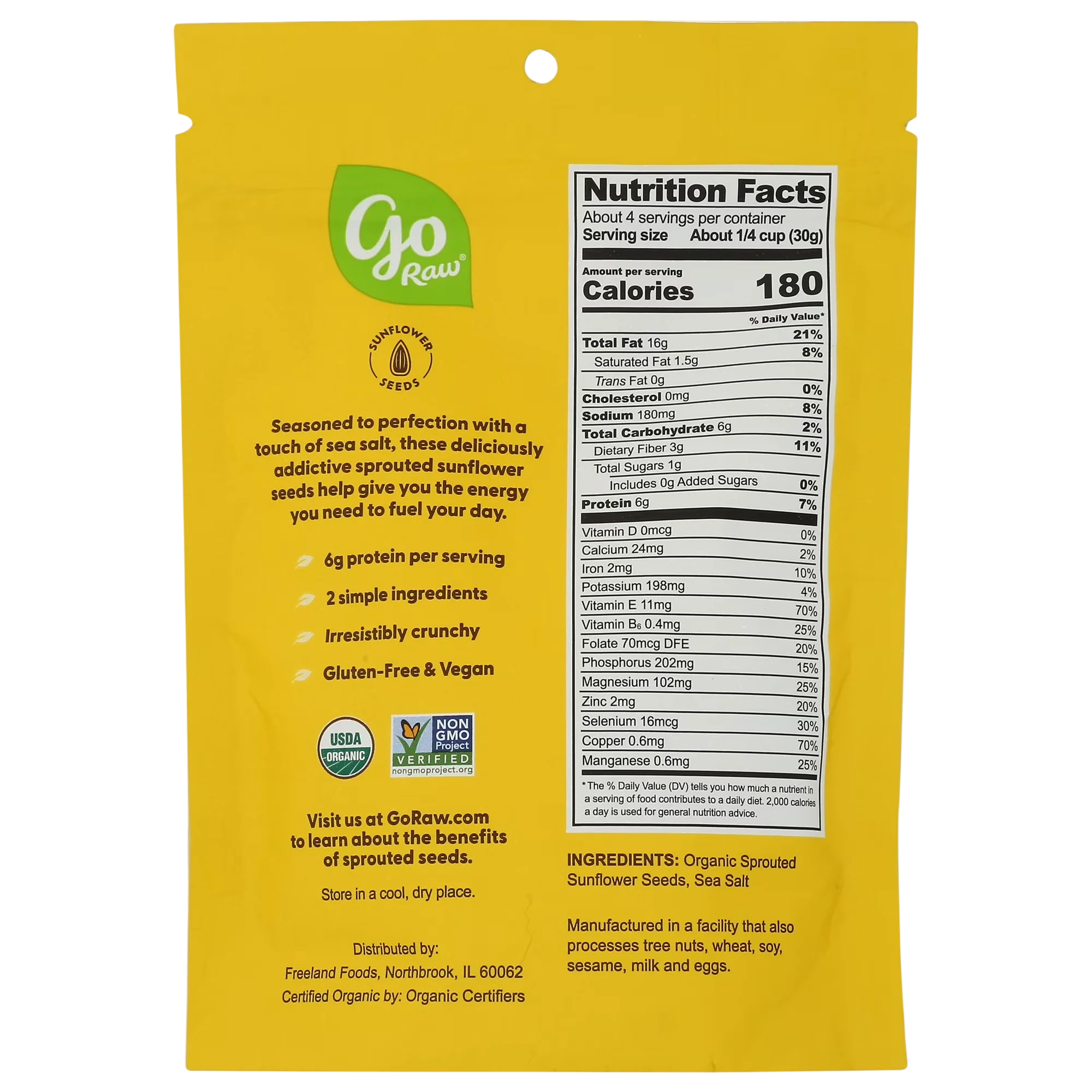 Organic Sunflower Seeds - Image 2
