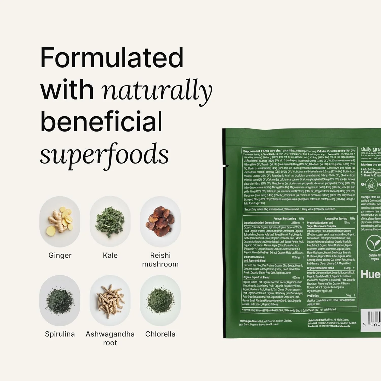 Organic Superfood Greens (12 Packets) - Image 3