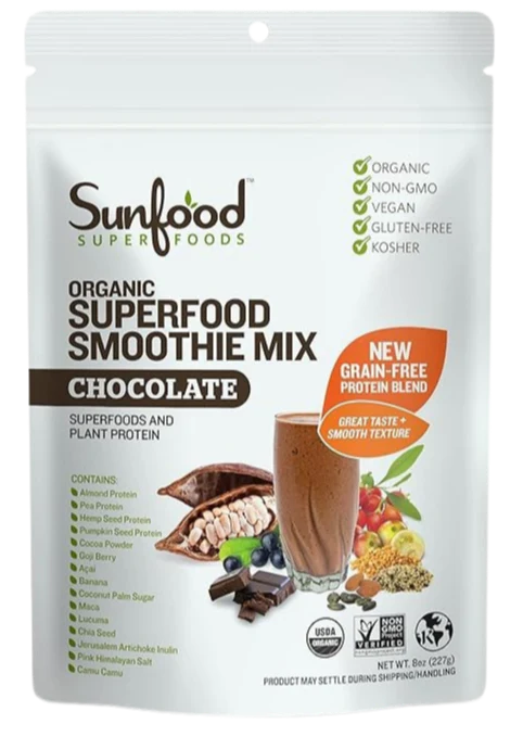 Organic Superfood Smoothie Chocolate Mix