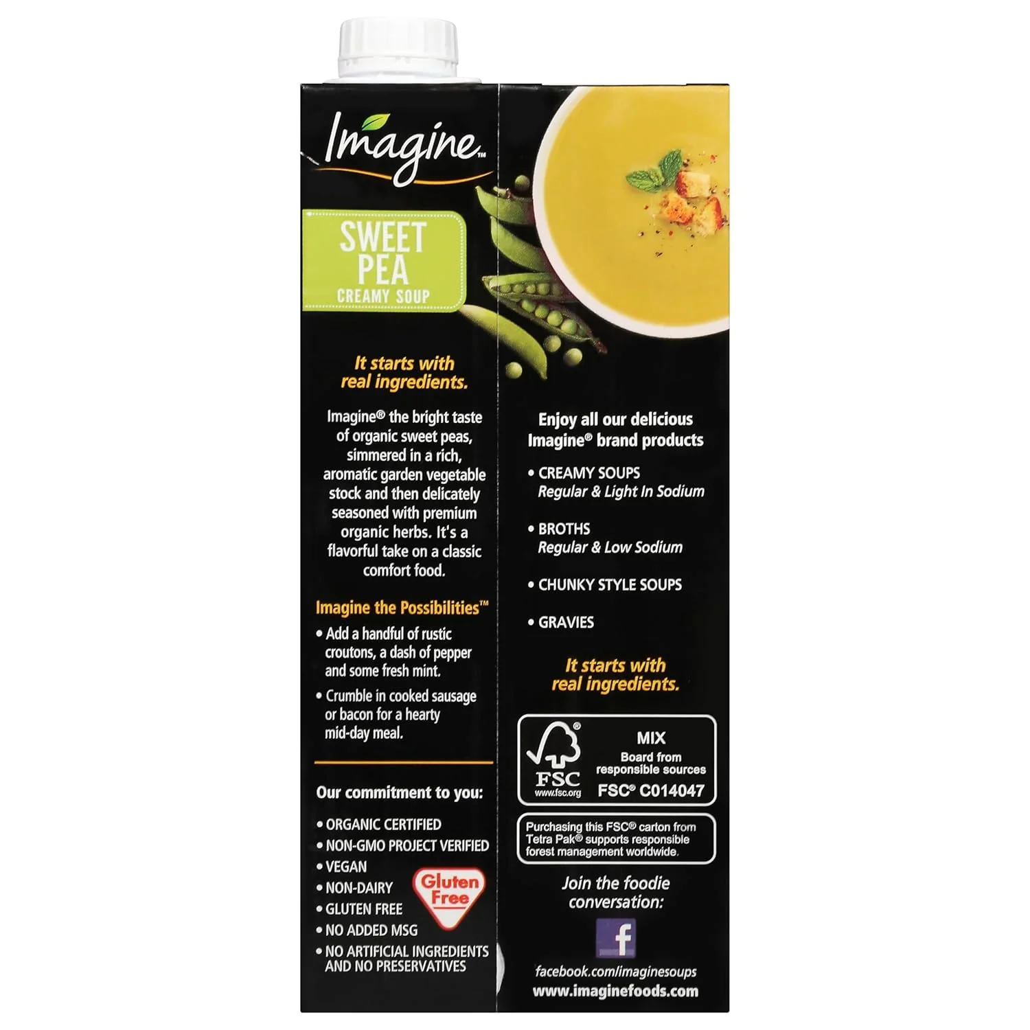 Organic Sweet Pea Soup - Image 2