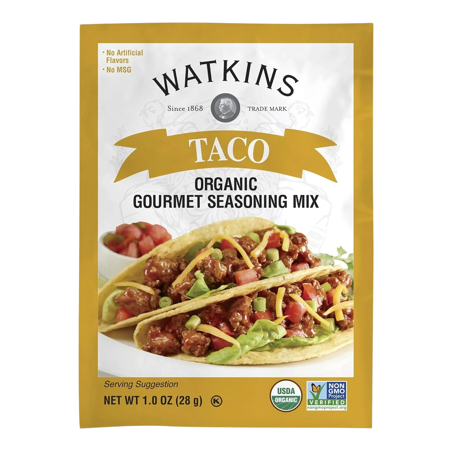 Organic Taco Gourmet Seasoning Mix (12 Pack) - Image 2