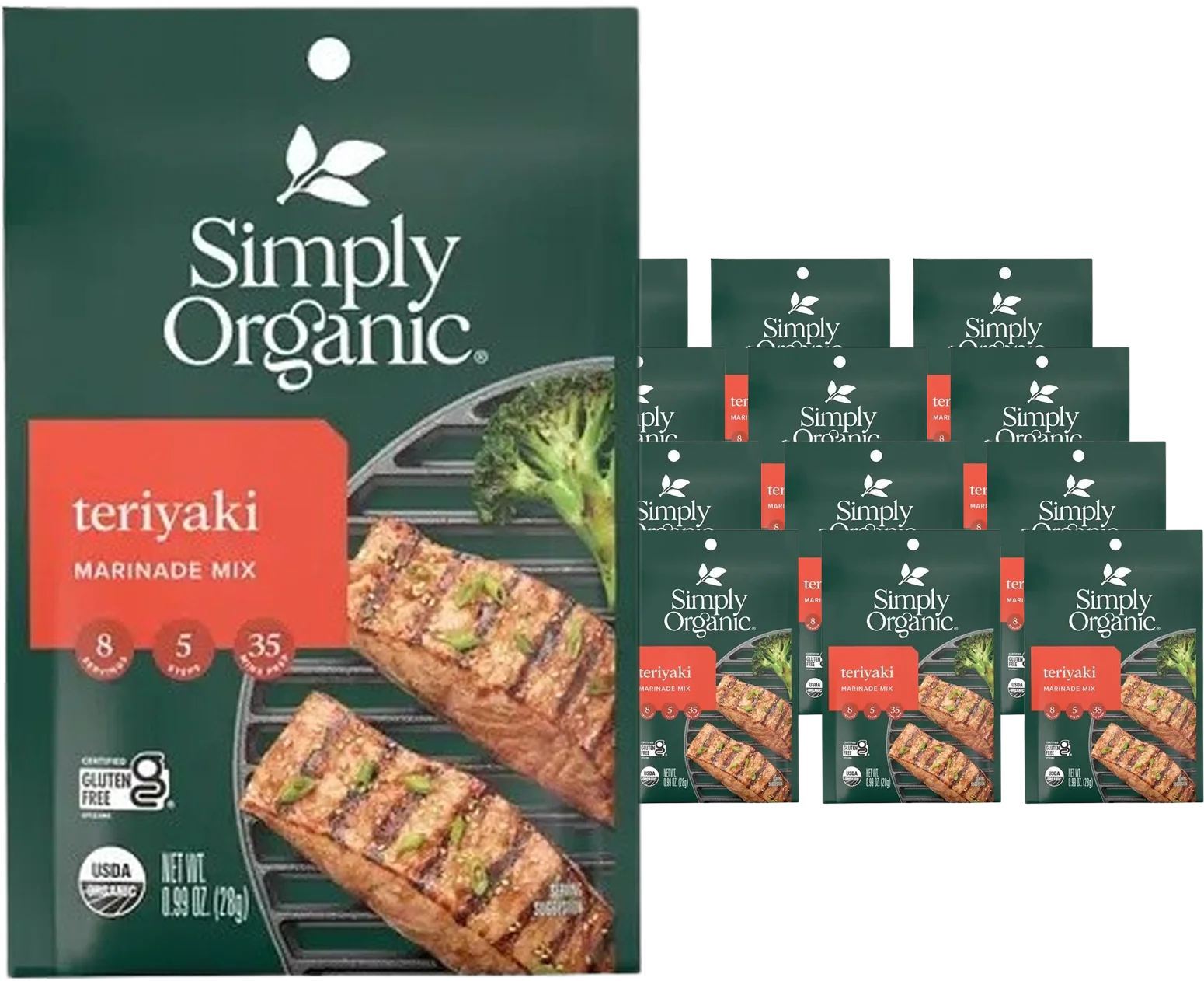 Organic Teriyaki Marinade Mix (12 Pack)