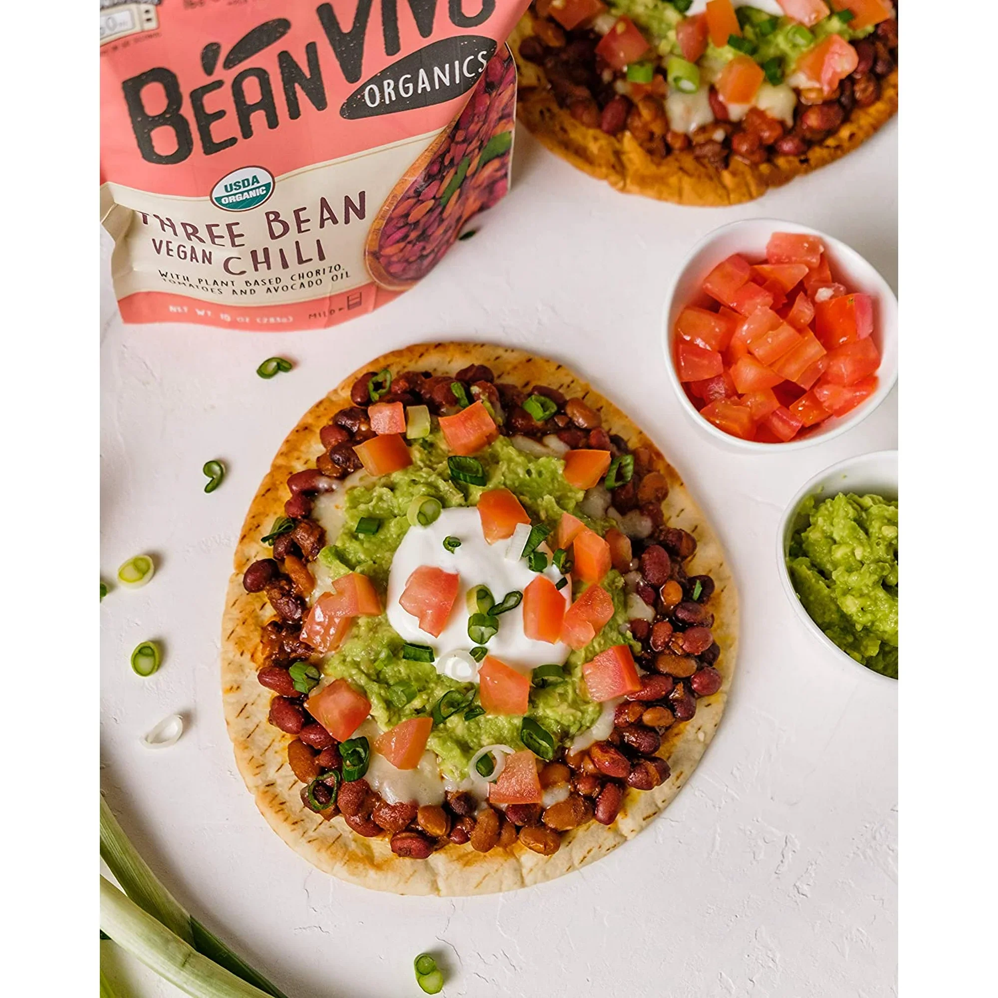 Organic Three Bean Vegan Chili (6 Pack) - Image 7