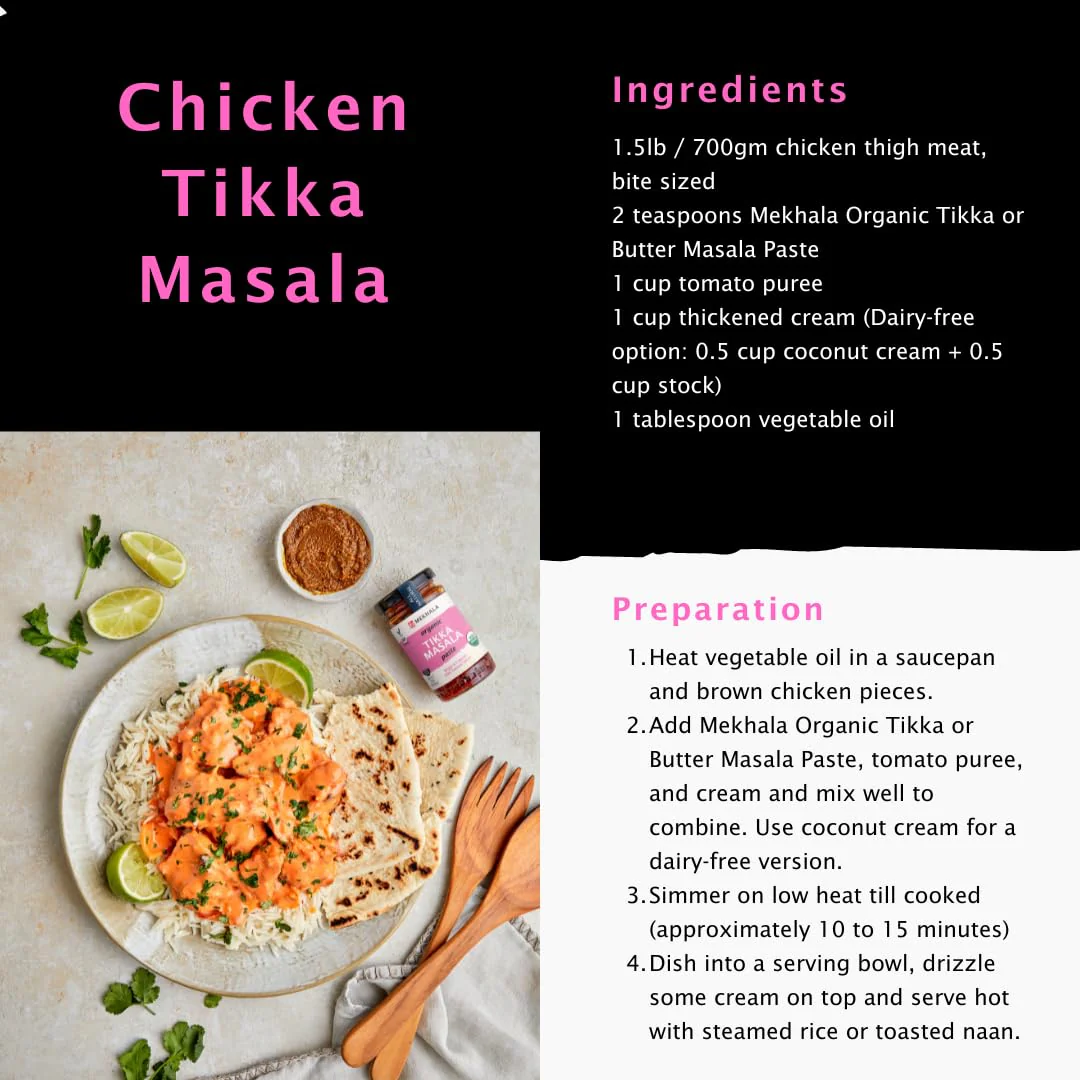 Organic Tikka Masala Paste - Image 2