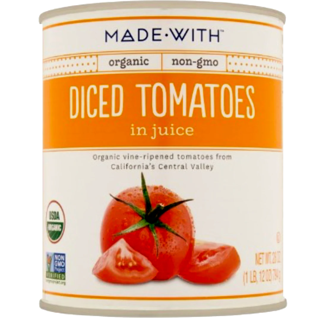 Organic Tomatoes Diced