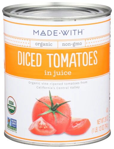 Organic Tomatoes Diced - Image 2