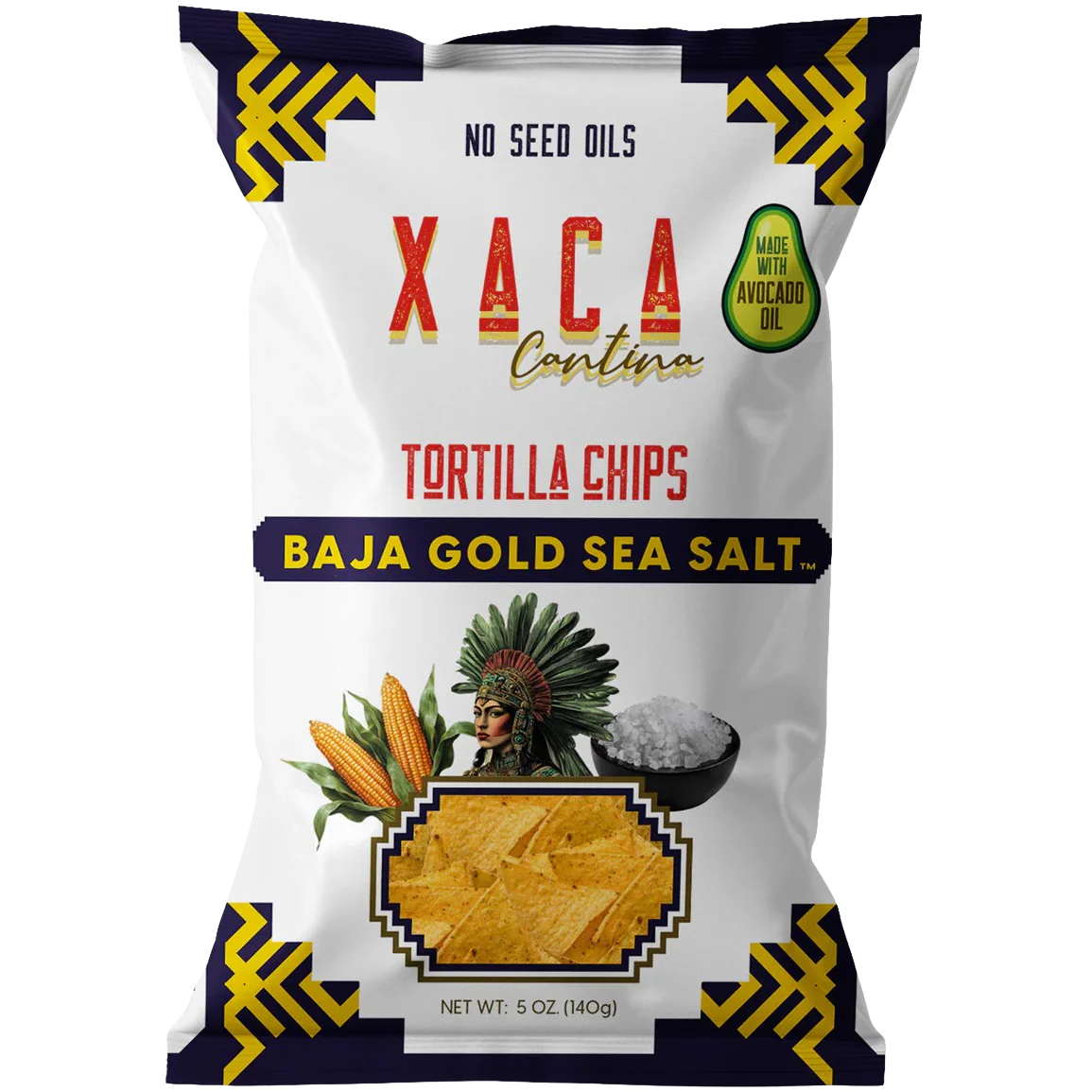 Organic Tortilla Chips - Baja Gold Sea Salt