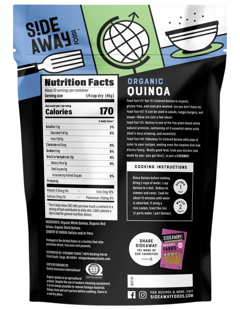 Organic Tri Color Quinoa - Image 4