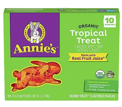 Organic Tropical Treat Fruit Snacks (10CT)