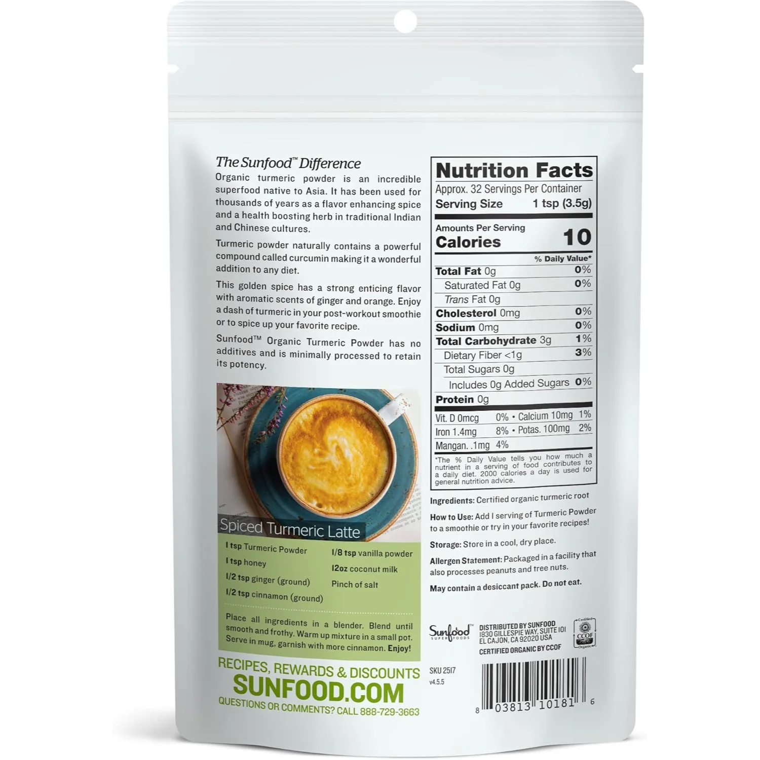 Organic Turmeric Powder - Image 3