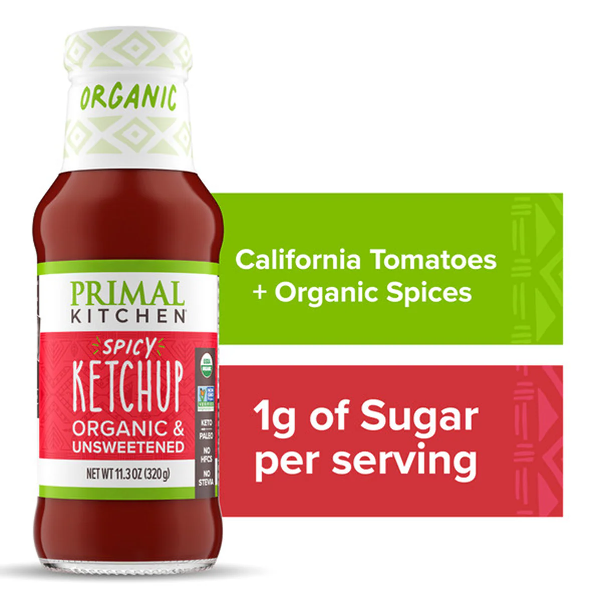 Organic Unsweetened Spicy Ketchup - Image 2