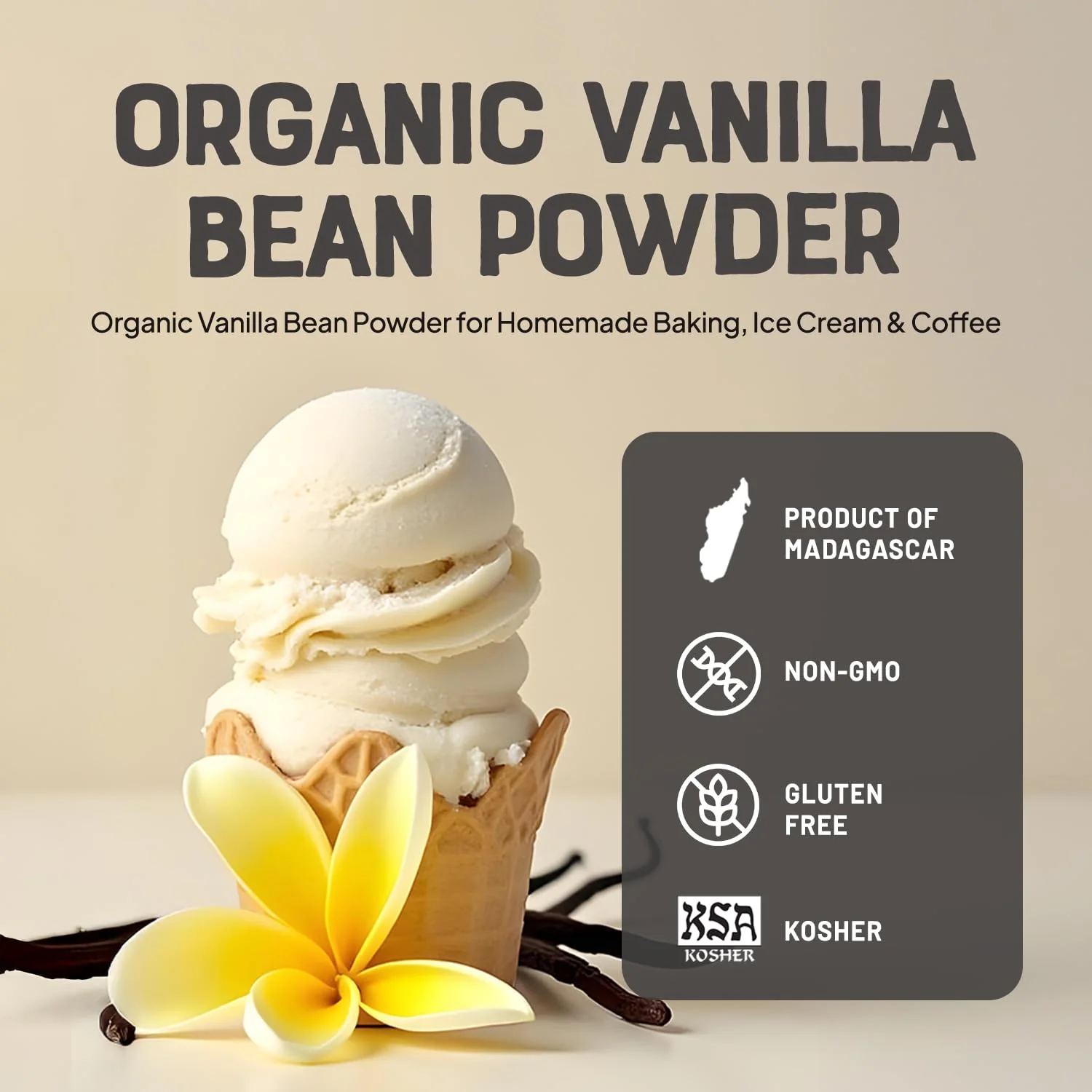 Organic Vanilla Bean Powder - Image 3