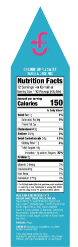 Organic Vanilla Cake Mix - Image 4