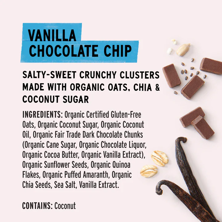 Organic Vanilla Chocolate Chip Granola - Image 4