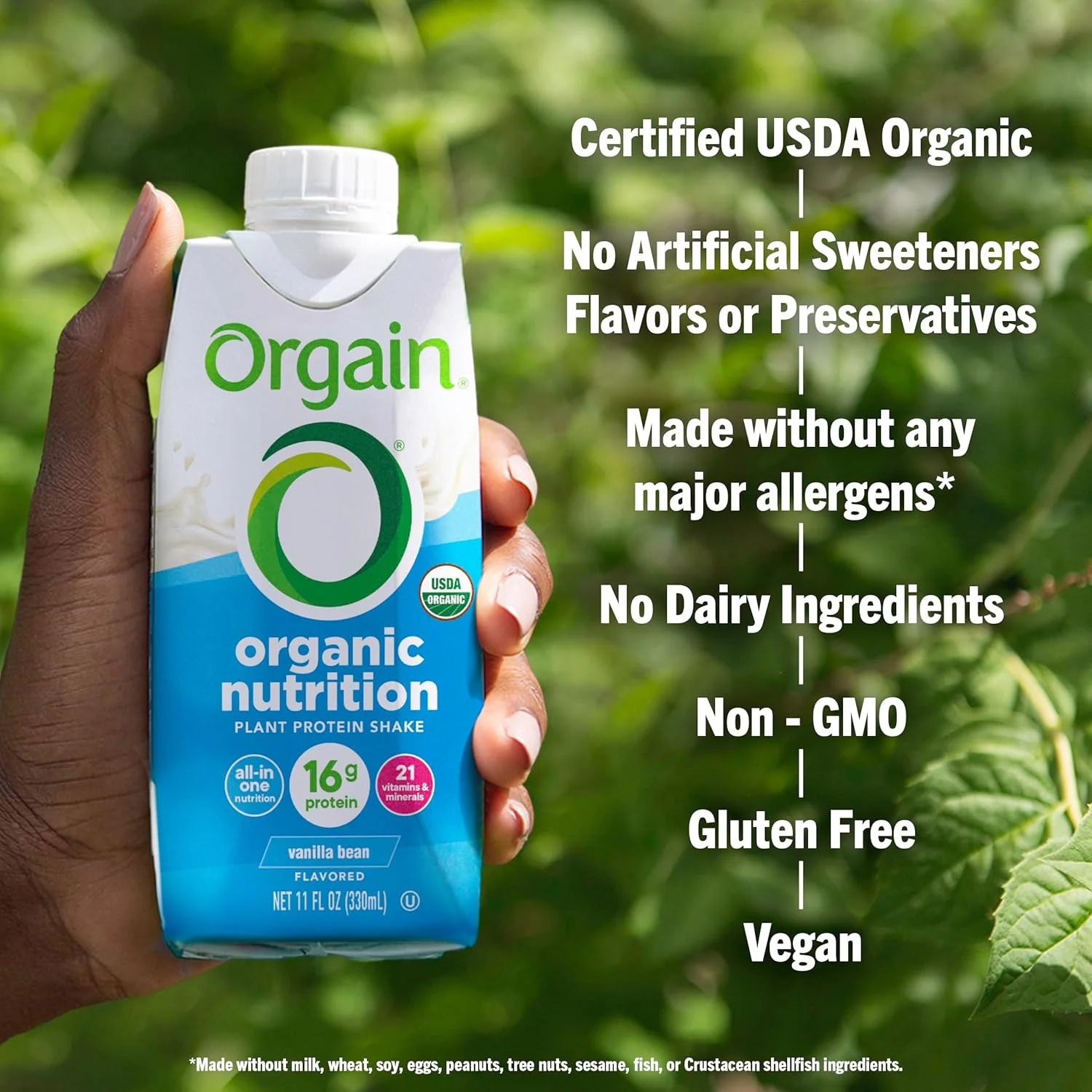 Organic Vanilla Bean Protein Shake (4 Pack) - Image 2