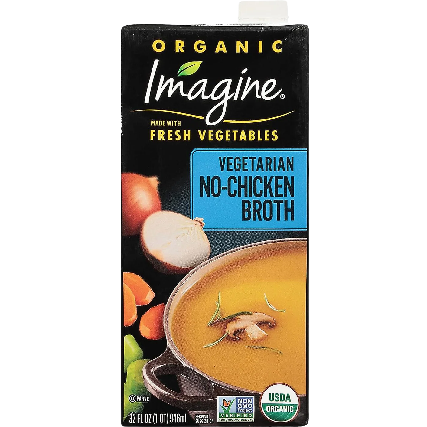 Organic Vegetarian No-Chicken Broth