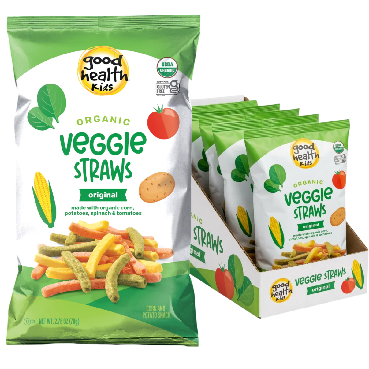 Organic Veggie Straws (5 CT)