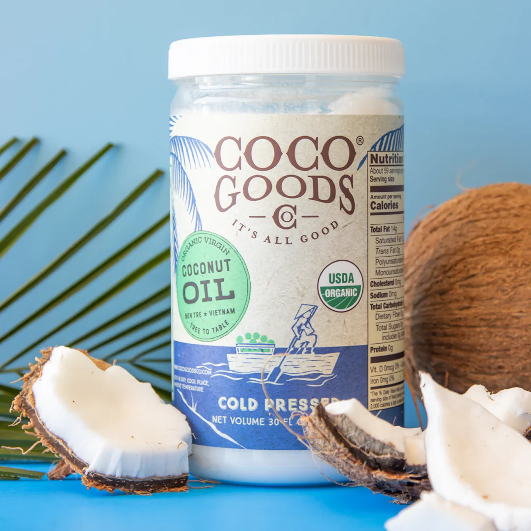 Organic Virgin Coconut Oil - 30 oz Cold Pressed - Image 2