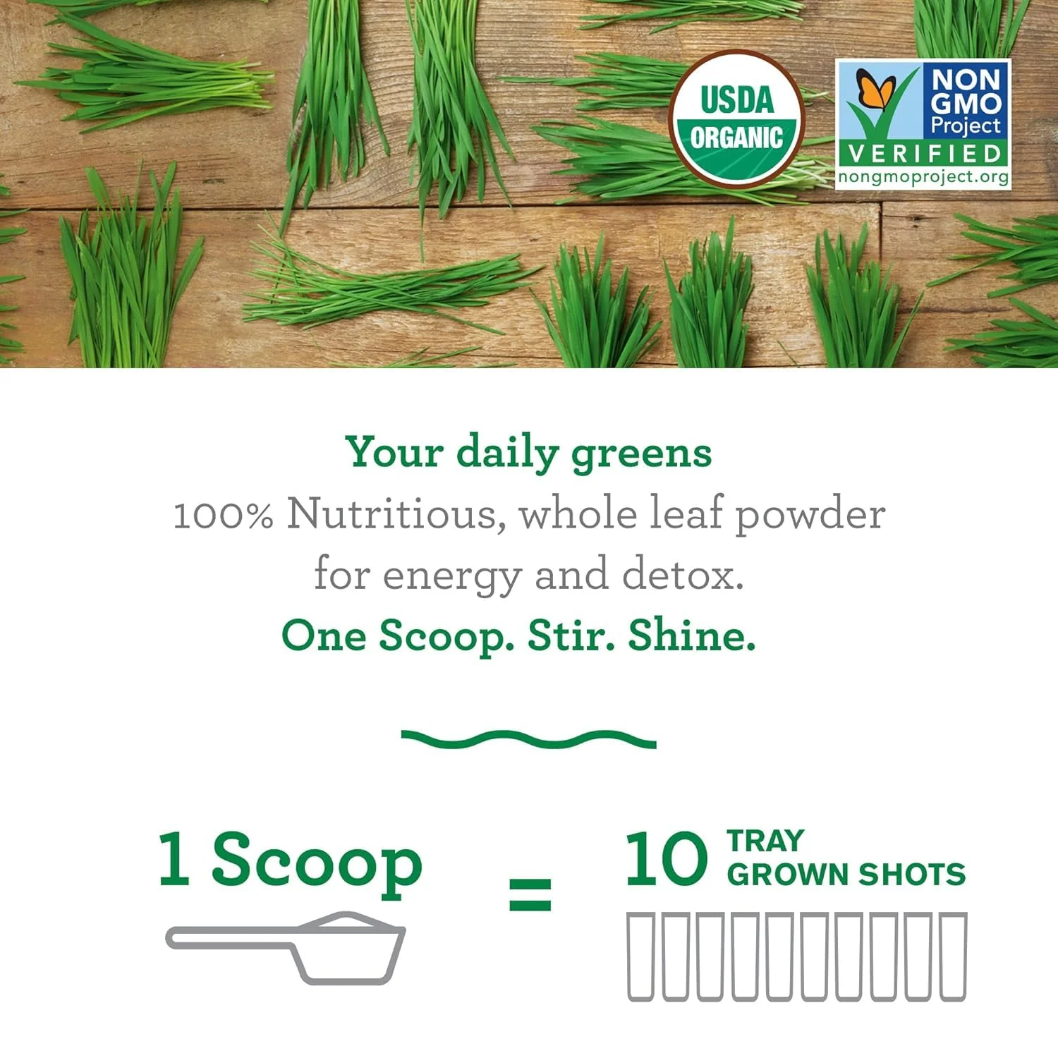 Organic Wheat Grass Powder - Image 4