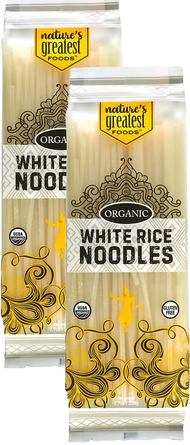 Organic White Rice Noodle (2 Pack)