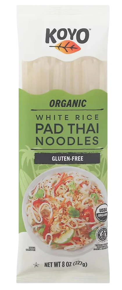 Organic White Rice Pad Thai Noodles