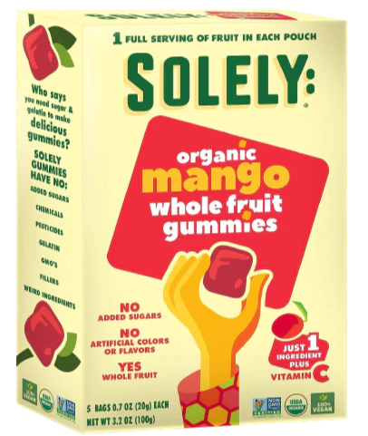 Organic Whole Fruit Gummies Mango