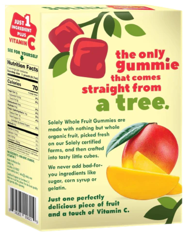 Organic Whole Fruit Gummies Mango - Image 2