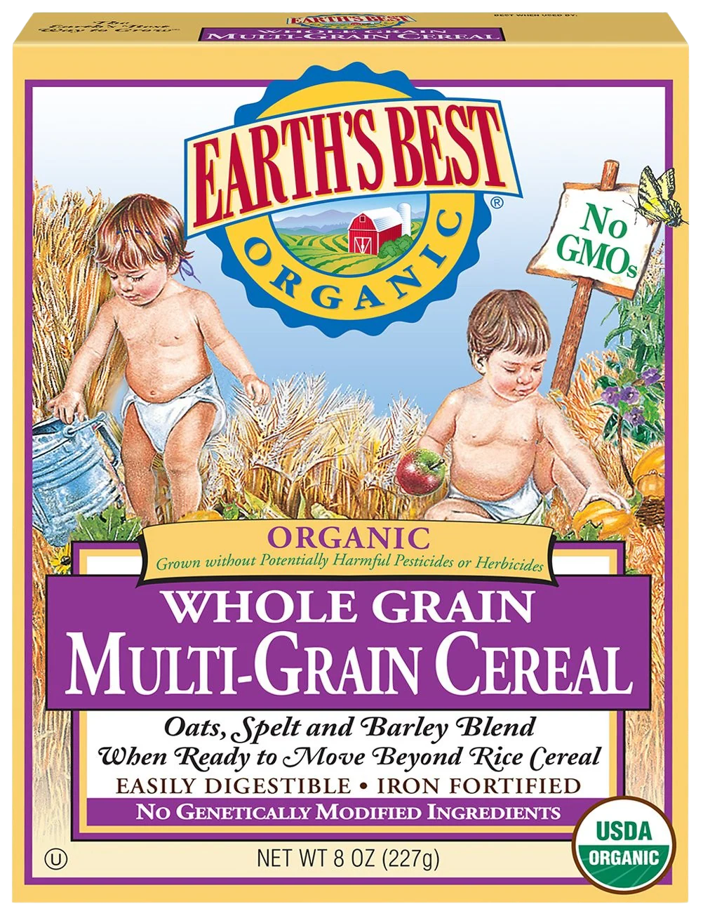 Organic Whole Grain Multi-Grain Baby Cereal