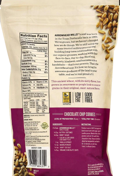 Organic Spelt Flour - Image 2