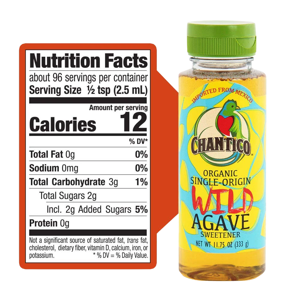 Organic Wild Agave Syrup Sweetener - Image 3