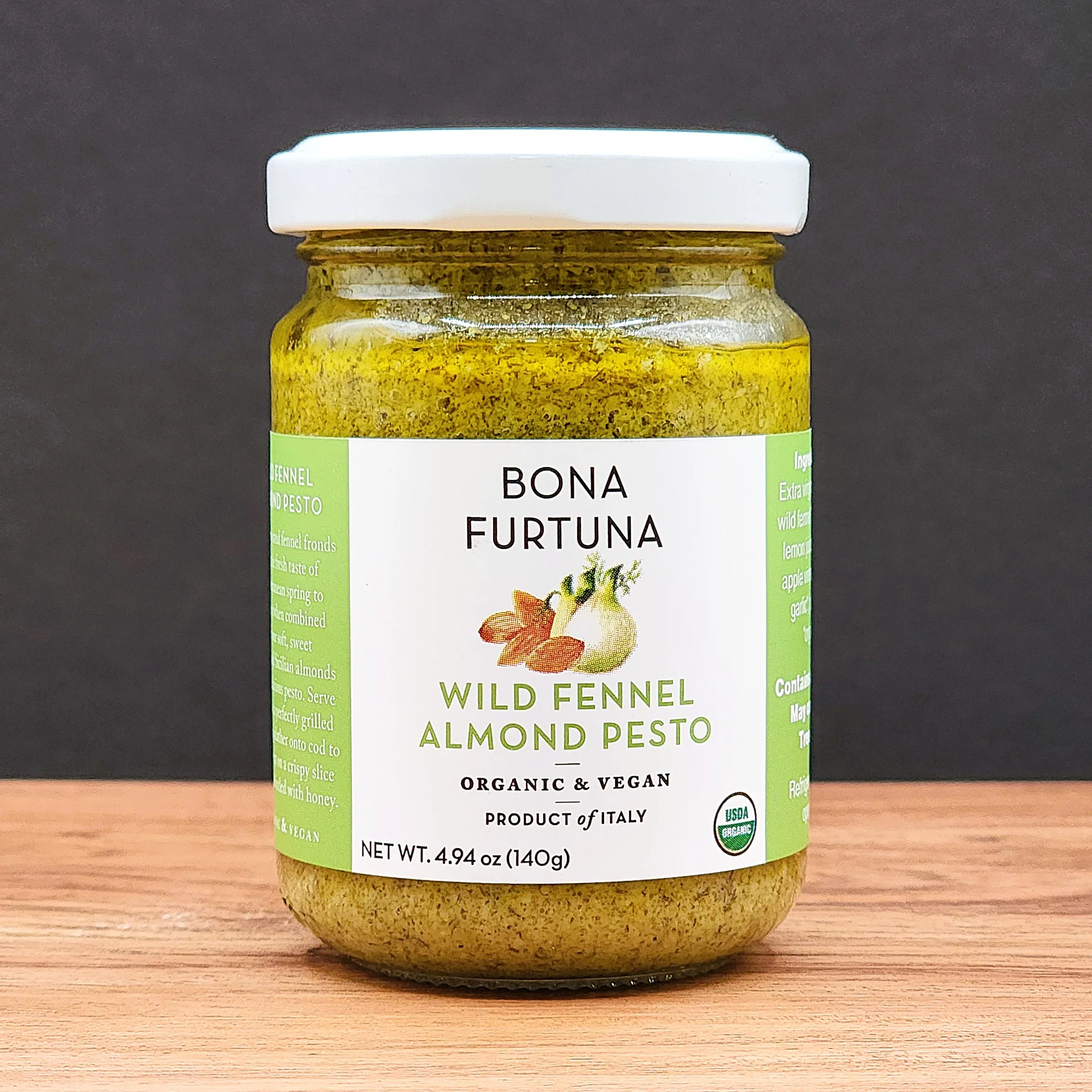 Organic Wild Fennel Almond Pesto - Image 3