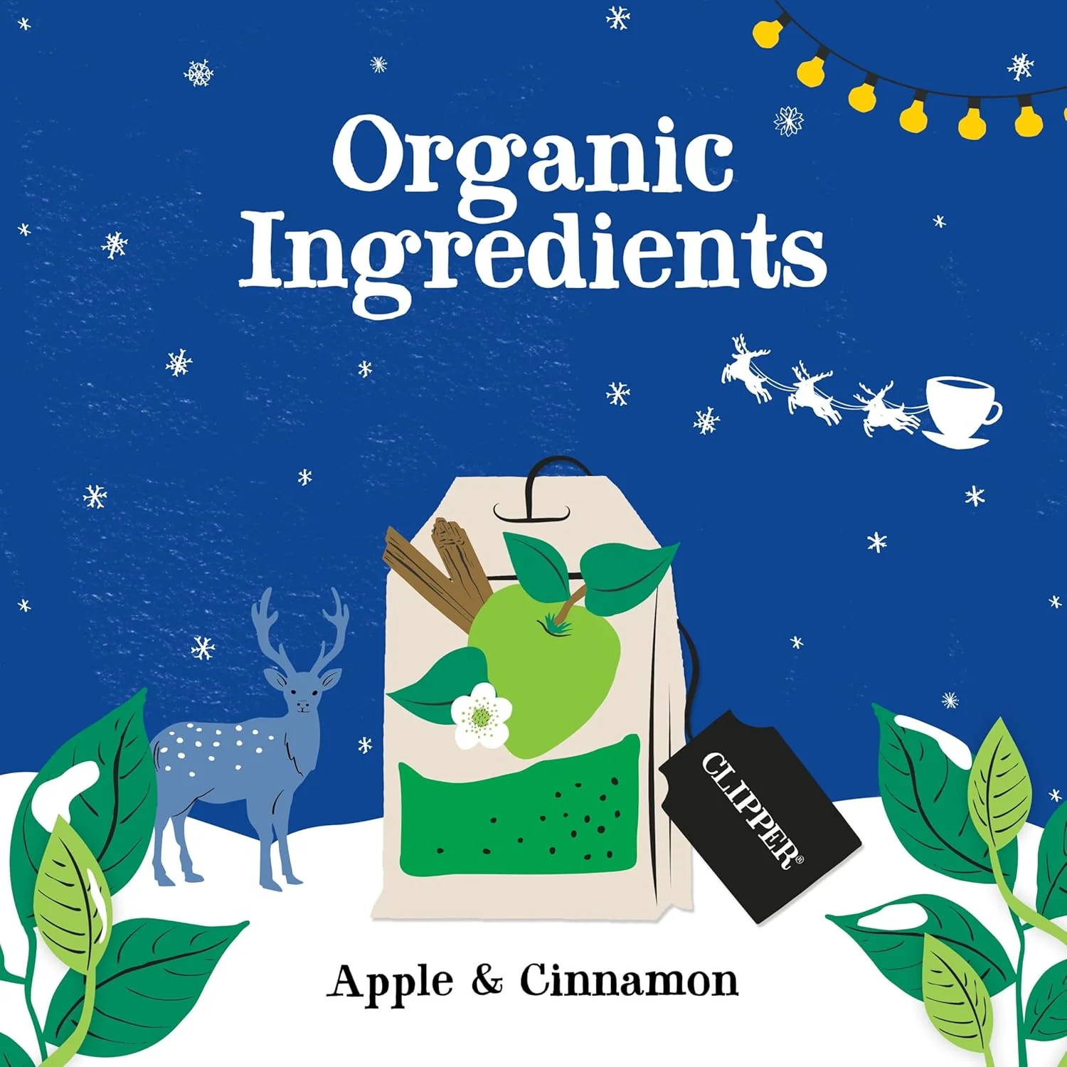 Organic Winter Apple and Cinnamon Herbal Tea (20 CT) - Image 3